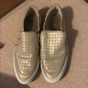 Gold studded Gianni Bini Fashion Sneakers
